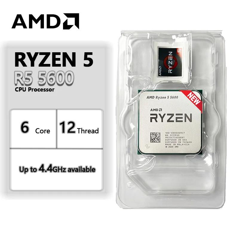 AMD Ryzen 5 5600 R5 5600 CPU  AM4, ǰ,  